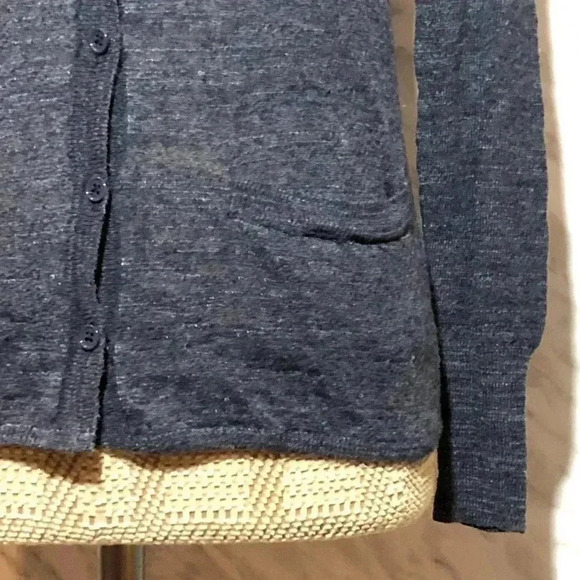 J. Crew Cardigan Blue Size Petite XS - Picture 5 of 5